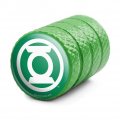Green Lantern White Logo Tire Rim Wheel Aluminum Valve Stem Caps