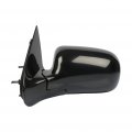 Ocpty Black Driver Side View Mirror Smooth With Power Adjustment Manual Folding Compatible For 2005-2009 Chevrolet Uplander