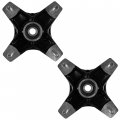 Caltric Front Left And Right Wheel Hub Compatible With Honda Sportrax 400 Trx400ex 2002-2004 Qty 2