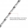 Uxcell Hss High Speed Steel Extra Long Twist Drill Bits 2 5mm Diameter 300mm Length For Hardened Metal Woodwork Plastic