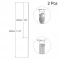Uxcell Hss High Speed Steel Extra Long Twist Drill Bits 2 5mm Diameter 300mm Length For Hardened Metal Woodwork Plastic