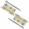 Caltric Front Or Rear Wheel Castle Nut Compatible With Arctic Cat 400 Auto Tbx Trv Vp 2006-2010 2x