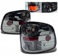 Led Tail Brake Lights Rear Lamps Smoke For 1997-2003 F-150 Flareside Stepside 