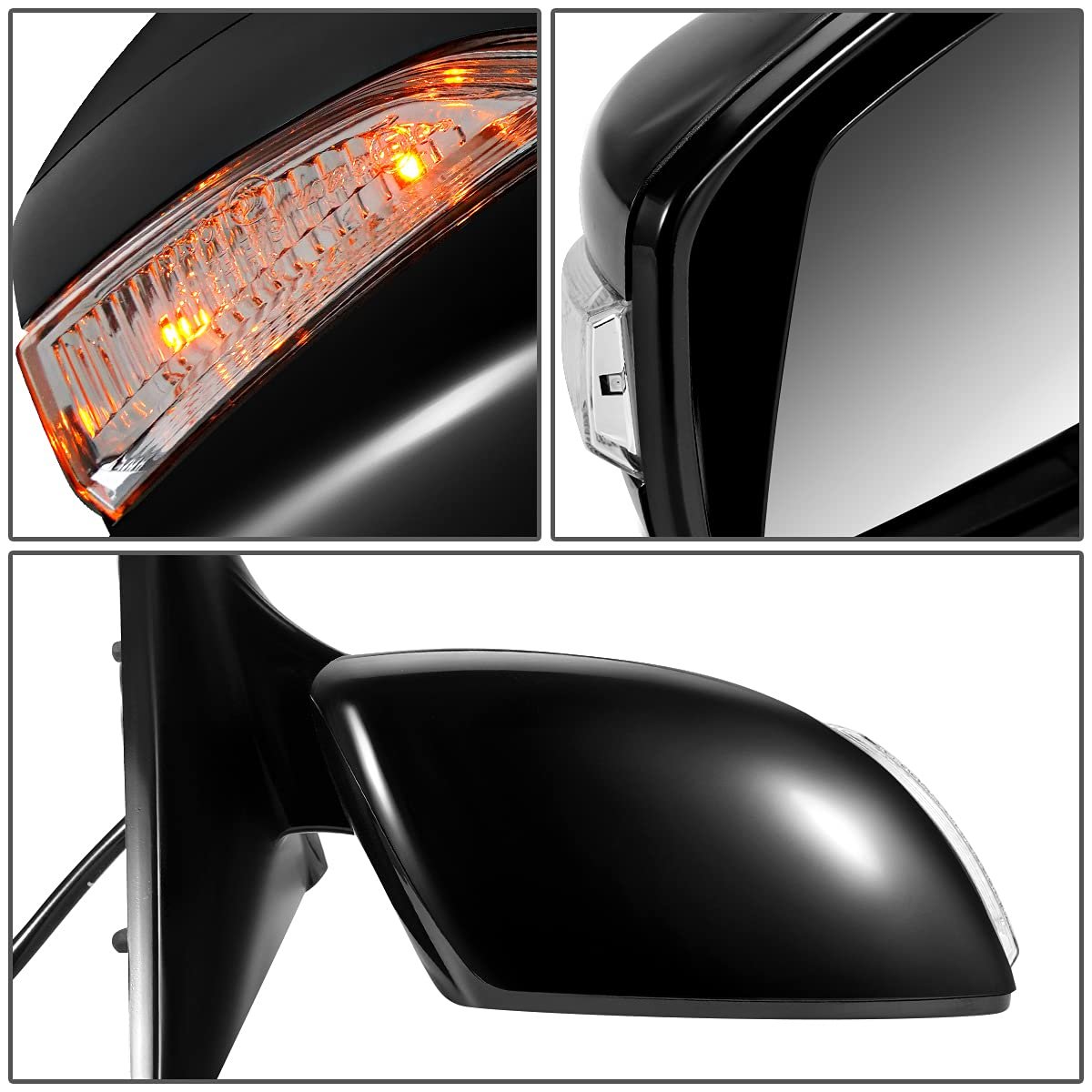 Ni1321258 Factory Style Passenger Right Side Mirror Manual Folding Power Adjust Heated Glass Turn Signal For Maxima 16-20 Paint
