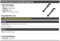 Front Forward Lower Control Arm And Ball Joint Assembly Set Of 2 Compatible With 2007-2012 Ford Fusion From 09 03 2006