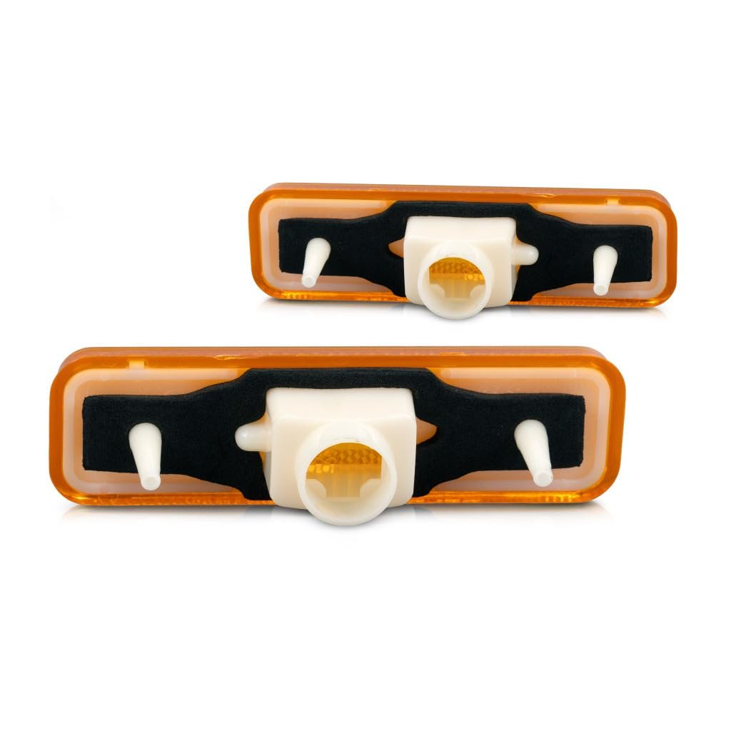 Front Side Marker Lights For Dodge D250 W250 1990 1991 1992 1993 Driver And Passenger Pair Replacement Ch2550101