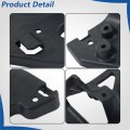 Front Bumper Outer Bracket Left Side For Escalade 2021 2022 2023 2024 And Esv Black Plastic Replacement 84286904