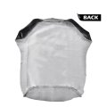 Black Leather Seat Cover Motorcyclecover Seat Protector Replacement For Yamaha Big Bear 350 1987-2001
