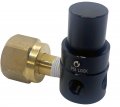 Co2 Air Shifter Compact Mini Aluminum Fixed Regulator 100psi With Cga320 Tank Connection And 1 4 In High Pressure Port For 