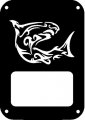 Jeeptails Tribal Shark Tail Lamp Light Covers For Jeep Jk Wrangler Black Set Of 2 