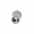 Uxcell M4 X 10mm Knurled Stripe Countersunk Head Rivet Nut Insert 50pcs