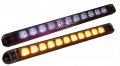 2 Sparkling 1 Amber White Led 17 Identification Light Bar Emergency Back-up Reverse Fog Turn Signal For Truck Trailer Rv Clear 
