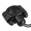 X Autohaux 1 Pcs 7 8 Motorcycle Handlebar Control Horn Start Switch Button With Connectors Aluminum Alloy Black
