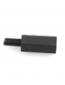 Uxcell 100pcs M3 12mm 6mm Nylon Spacer Hex Stand-off Pillar For Motherboard