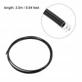Uxcell Nylon Line Hose Tube 4mm 0 15 Id X 6mm 23 Od 3 Meter Pa6 Pneumatic Air Brake Tubing For Fluid Transfer Black