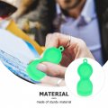 Gadpiparty Lottery Ticket Scratcher 5pcs Plastic Scraper Tools Blank Scrapers For Labels Remover Scratching Green
