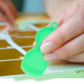 Gadpiparty Lottery Ticket Scratcher 5pcs Plastic Scraper Tools Blank Scrapers For Labels Remover Scratching Green