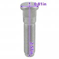 Carbhub 8pcs Front Rear Wheel Hub Stud Set Fit For 2012-2019 Dodge Ram 2500 3500 Replace 6509866aa 06509866aa