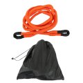 1 Inch X 20 Foot 48 000lbs Orange Kinetic Recovery Tow Rope Stretch Ropes Replacement For Utv Atv Truck Car Tractor