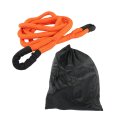 1 Inch X 20 Foot 48 000lbs Orange Kinetic Recovery Tow Rope Stretch Ropes Replacement For Utv Atv Truck Car Tractor