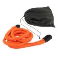 Munirater 1 Inch X 20 Foot 48 000lbs Orange Kinetic Recovery Tow Rope Stretch Ropes Replacement For Utv Atv Truck Car Tractor