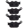 Niche Brake Pad Set For Kawasaki Z800 Triumph Sprint Speed Four Bonneville T2020602 Rear Organic 2 Pack 