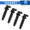 4 Pcs Ignition Coils Replacement For Yamaha V-max 1700 Yzf-r6s Yzf-r1 Yzf-r6 Fz1 Fzs1 5vy-82310-00-00