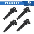 4 Pcs Ignition Coils Replacement For Yamaha V-max 1700 Yzf-r6s Yzf-r1 Yzf-r6 Fz1 Fzs1 5vy-82310-00-00