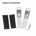 Uxcell Rubber Cushion Strut Clamp Fit For 3-1 2 Pipe Cushioned Rigid Steel Mounting Pex Tubing To Channels