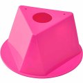 Global Industrial Inventory Control Cone 10 L X W 5 H Hot Pink Lot Of 