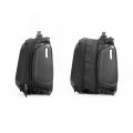 Rhinowalk Motorcycle Tail Bag Expandable Hard Shell Travel Luggage 12l-18l Waterproof All Weather Trunk Rack With Sissy Bar 