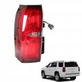 1-pack Tail Light Rear Halogen Clear Red Left Side Replacement For 2015-2020 Tahoe 