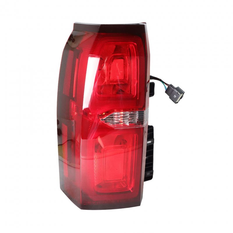 1-pack Tail Light Rear Halogen Clear Red Left Side Replacement For 2015-2020 Tahoe