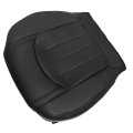 Ebony Black Front Bottom Perforated Leather Replacement Seat Covers For Chevy Traverse Gmc Acadia 2008 2017 And Buick Enclave