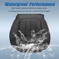 Ebony Black Front Bottom Perforated Leather Replacement Seat Covers For Chevy Traverse Gmc Acadia 2008 2017 And Buick Enclave