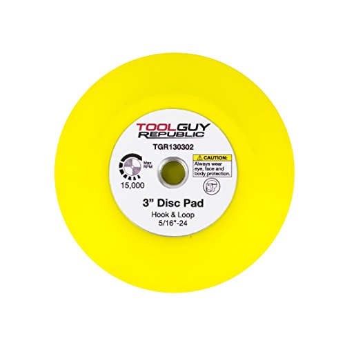 Tgr 3 Hook And Loop Sanding Backup Pad 5 16-24 Female Thread