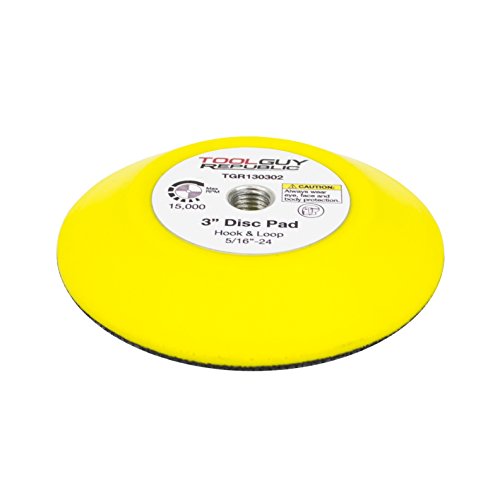Tgr 3 Hook And Loop Sanding Backup Pad 5 16-24 Female Thread