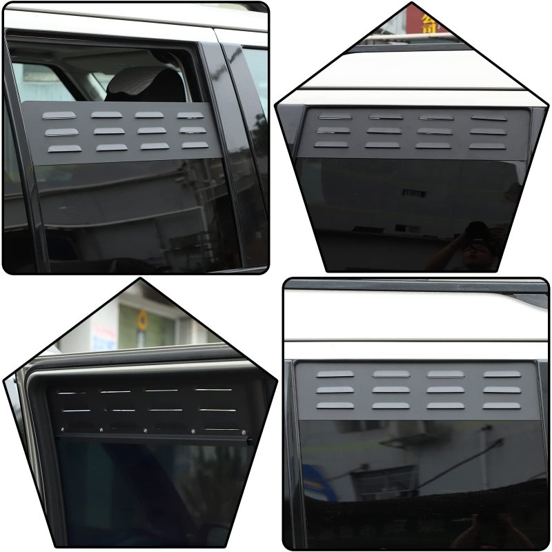 Window Ventilations For Land Rover Discovery 3 4 2004 2018 Rear Door And Vent Screens Safety Vent Blinds Accessories
