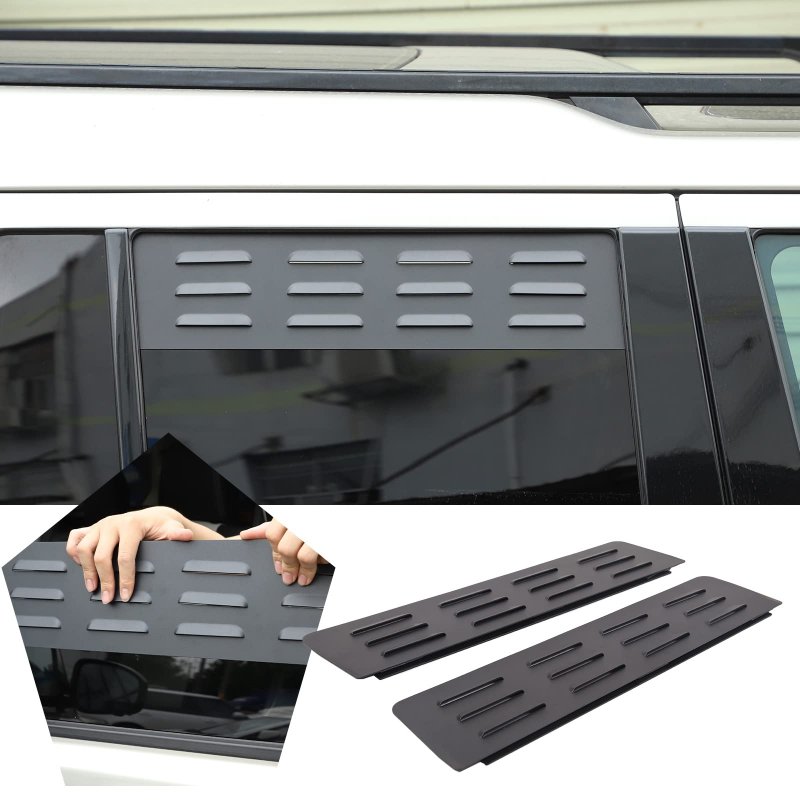 Window Ventilations For Land Rover Discovery 3 4 2004 2018 Rear Door And Vent Screens Safety Vent Blinds Accessories
