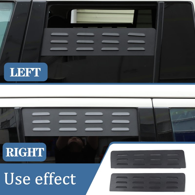 Window Ventilations For Land Rover Discovery 3 4 2004 2018 Rear Door And Vent Screens Safety Vent Blinds Accessories