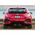 Honda Civic Blue Racing Stripe Black Real Carbon Fiber 50 States License Plate Frame