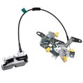 Jdmspeed New Door Lock Latch Rear Left Side Lower 6l3z18264a01c Replacement For Ford F-150 Extended Super Cab 1997-2003