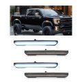 Front And Rear Led Side Marker Lights For 2020 2024 Gmc Sierra 2500hd 3500hd 2023 Canyon Smoke Lens White Light Mo-4712 4 Piece 