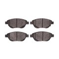 Front Brake Pads For Fiat 500 2012 To 2019 Mechanical Pad Wear Sensor 2 27 Inner Height 5 39 In Width 4000 Hybridynamic Series 