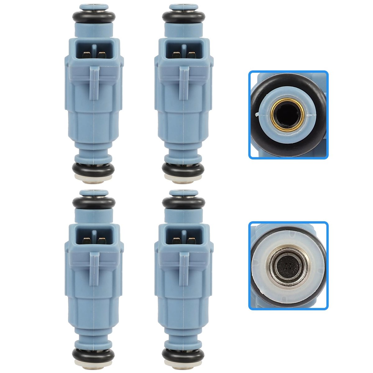 Fuel Injectors Fit For 00-06 Audi For Volkswagen 06b133551n 4pcs