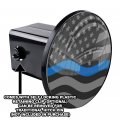 Tricktoppers Trailer Hitch Cover Plug For 2 Inch Receivers Class 3 4 5 With 1 Pin Offset And Hole Made Usa High Resolution