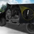 X Autohaux Suv Car Cover Cab Fit For Jeep Wrangler Jk Jl Hardtop 2 Door 2007-2021 Outdoor Sun Dust Wind Snow Protection 210d