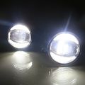 July King 1600lm 24w 6000k Led Light Guide Q5 Lens Fog Lamp 1000lm 14w Day Running Lights Drl For Citroen C4 2004-on