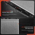 A-premium Coolant Radiator A C Condenser Cooling Kit Compatible With Dodge Caliber 2007008 2009 2 0l 1 8l 2 4l Manual