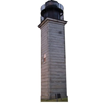 H20231 Beavertail Lighthouse Cardboard Cutout Standup
